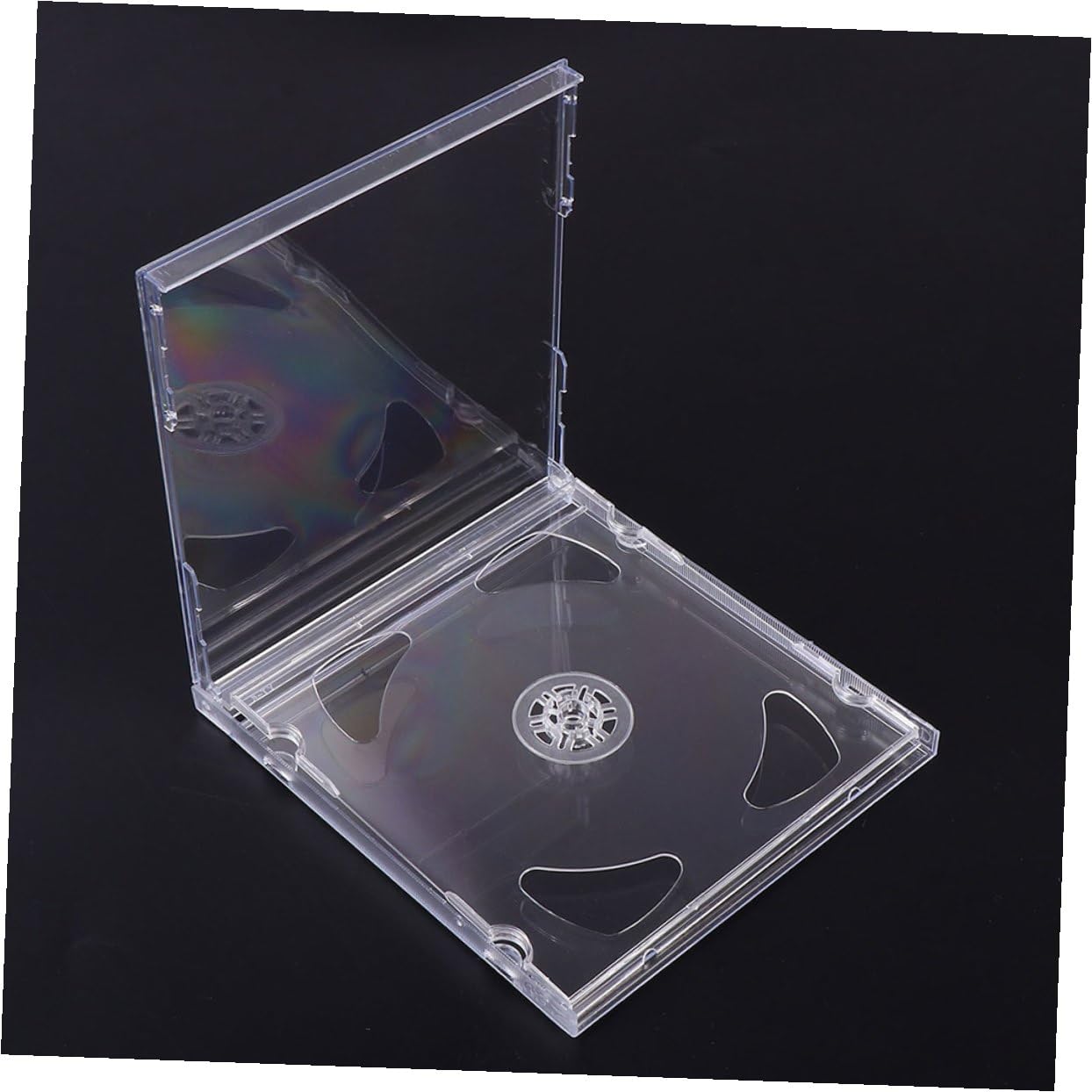 IMIKEYA 25stücke Transparente Cd-hüllen DVD-verpackungen Aufbewahrungsboxen für Medien DIY-hüllen Durchsichtig Praktisch für Zuhause und Unterwegs