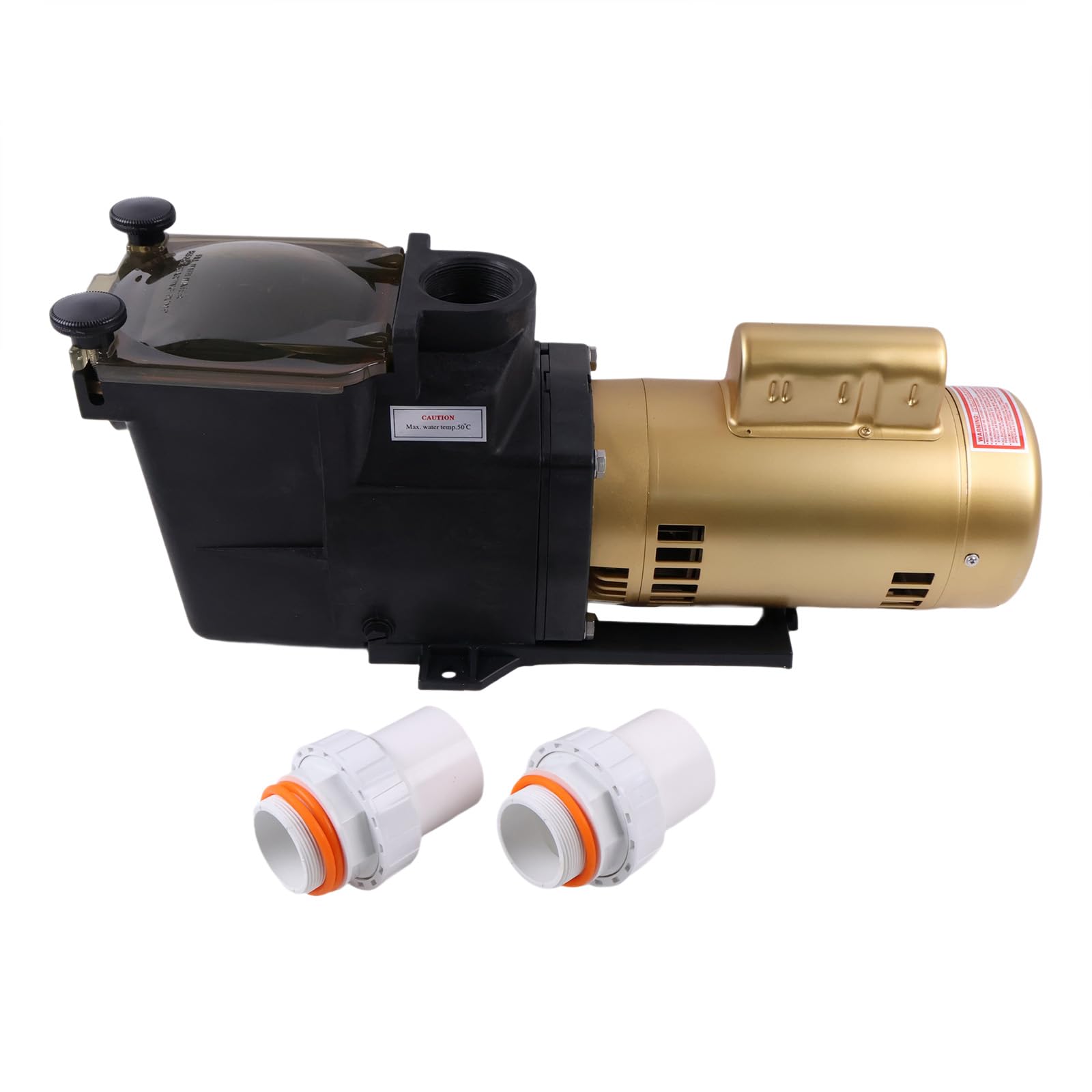 W3SP2621X25 SP2621X25 Moteur de pompe de piscine haute efficacité 2,5 HP 115/230 V à vitesse unique compatible avec piscine creusée et spa