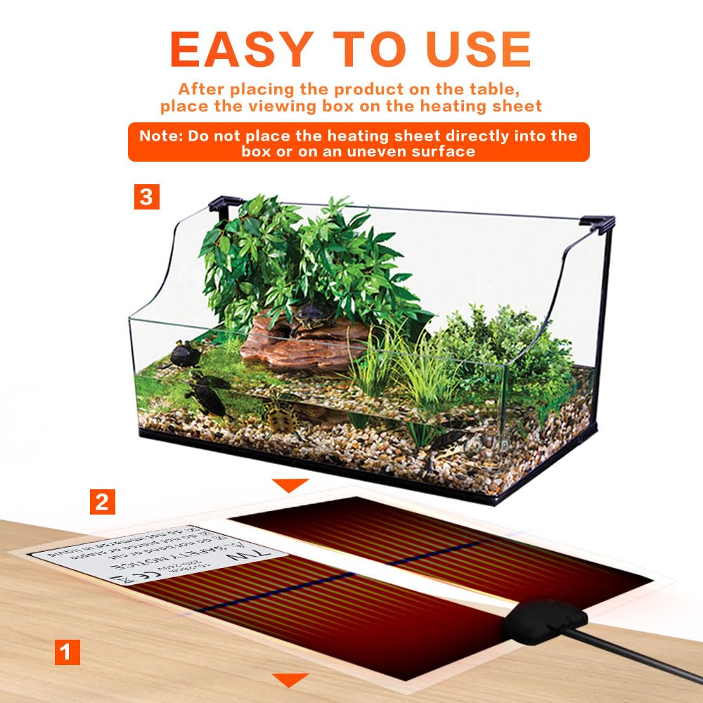 Tappetino Riscaldante Per Piante Con Termostato E Timer - Impermeabile IP68, 10x20 Pollici, 18W - Foto 9