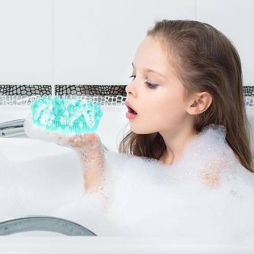Baby Shampoo Brush - Silicone Scalp Massager for Newborns & Kids