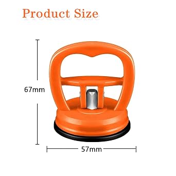 Heavy Duty Suction Cups - Car Dent Puller Kit - Professional Dent Removal Kit with Powerful Suction Cups for Car Dent Repair, Screen and Glass Lifting, and Object Moving(55mm)