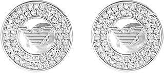 Emporio Armani レディース スターリングシルバー スタッドピアス、EG3587040