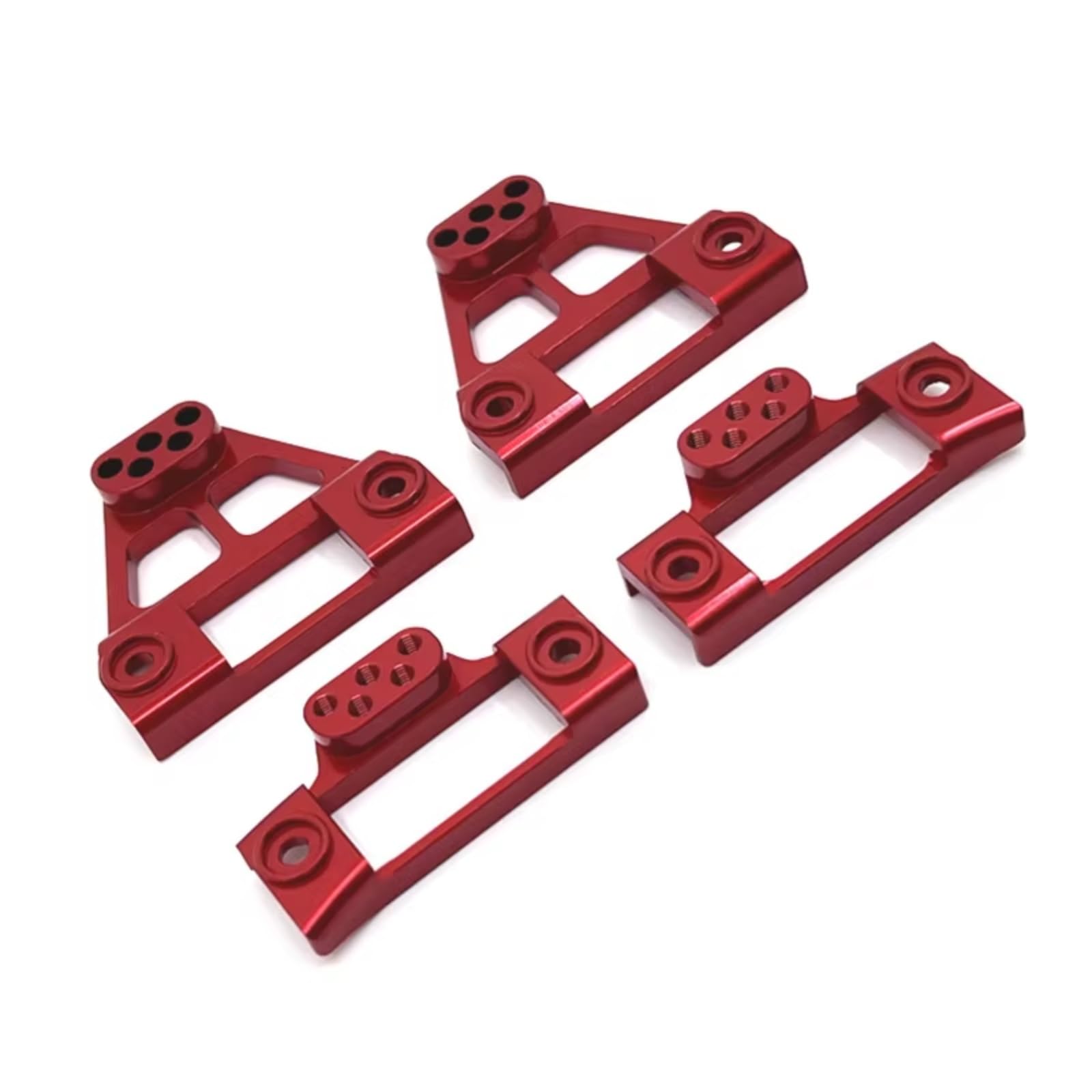Per MJX H12Y+ 1/12 Staffe Ammortizzatori Anteriori E Posteriori In Metallo Auto RC Crawler Camion Per Buggy Parti Riparazione E Aggiornamento Ricambi Modellini RC