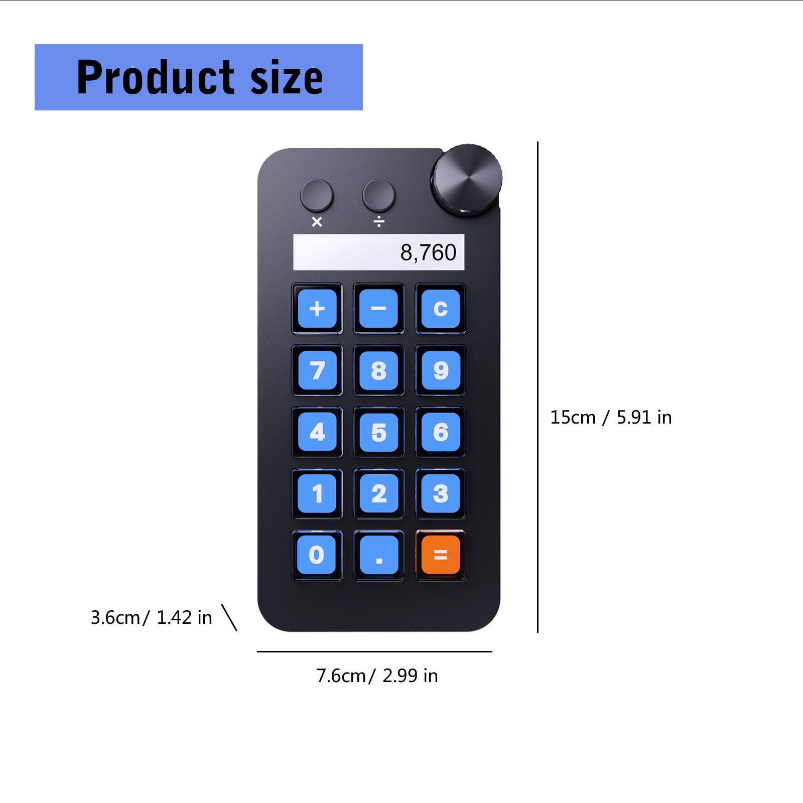StreamDeck - Teclados visuales con botón LCD, 15 teclas, controlador de creación de contenido en vivo, botón de aduana, StreamDeck para PC