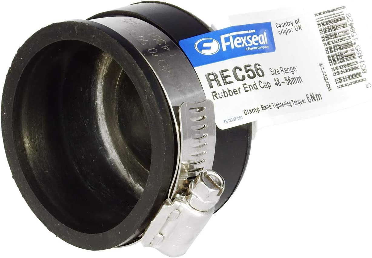 Fernco REC56 EPDM Rubber Stop End Cap - 48-56mm