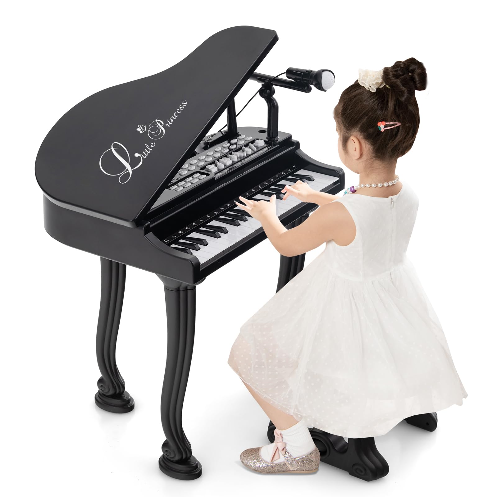 Klavier Keyboard Kinder Mit Mikrofon, 37 Tasten Mul Produktbild-Vorschau 6