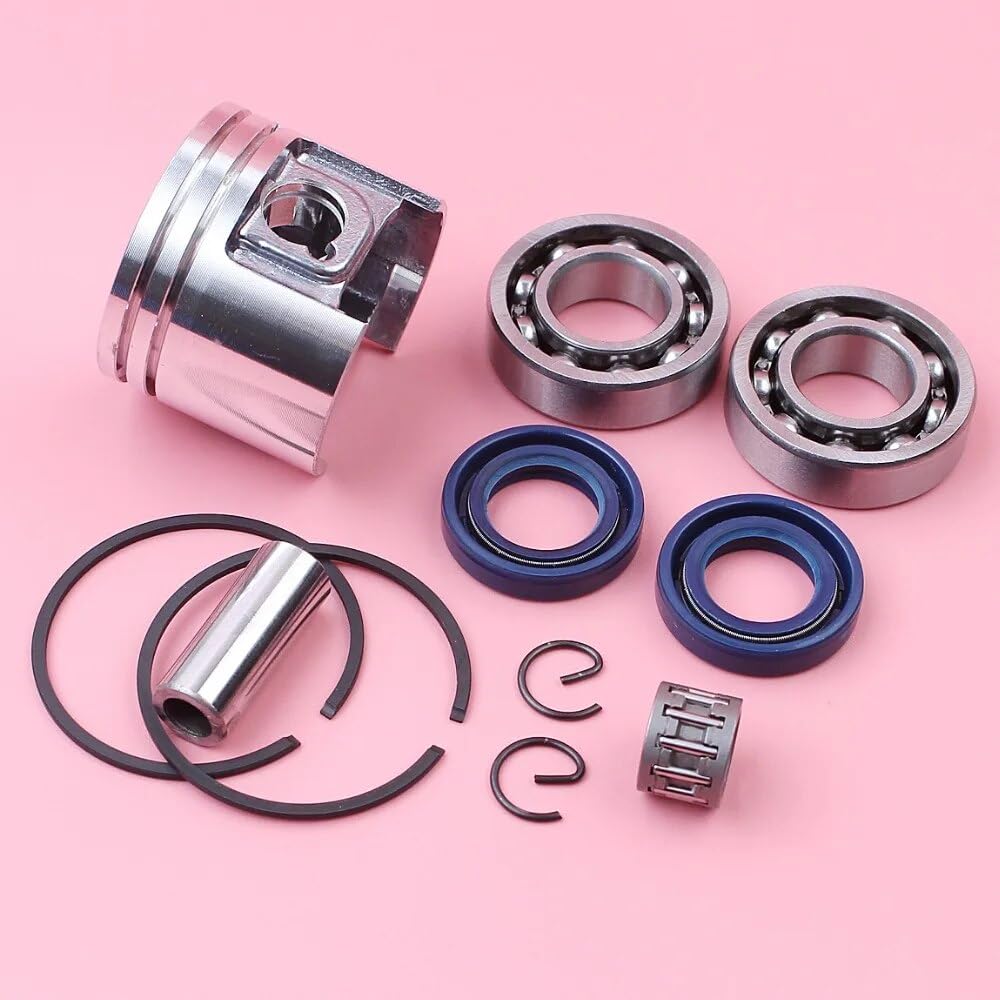 Mtanlo Kit Anello Pistone 44,7 Mm Per Cilindro Motosega Stihl - Foto 3