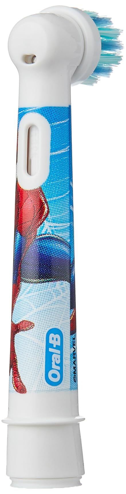 Oral-B Kids Spiderman Aufsteckbürsten für elektrische Zahnbürste, 8 Stück, extra weiche Borsten, Zahnbürstenaufsatz für Oral-B Zahnbürsten, für Kinder ab 3 Jahren, briefkastenfähige Verpackung