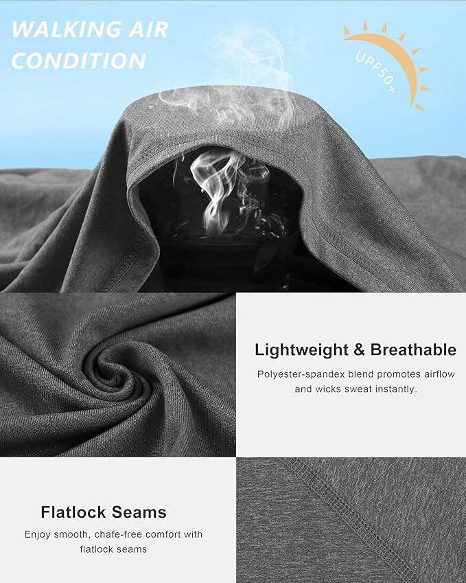 Custom Men's Youth Lightweight Baselayer Crew Top Baseball Undershirt3