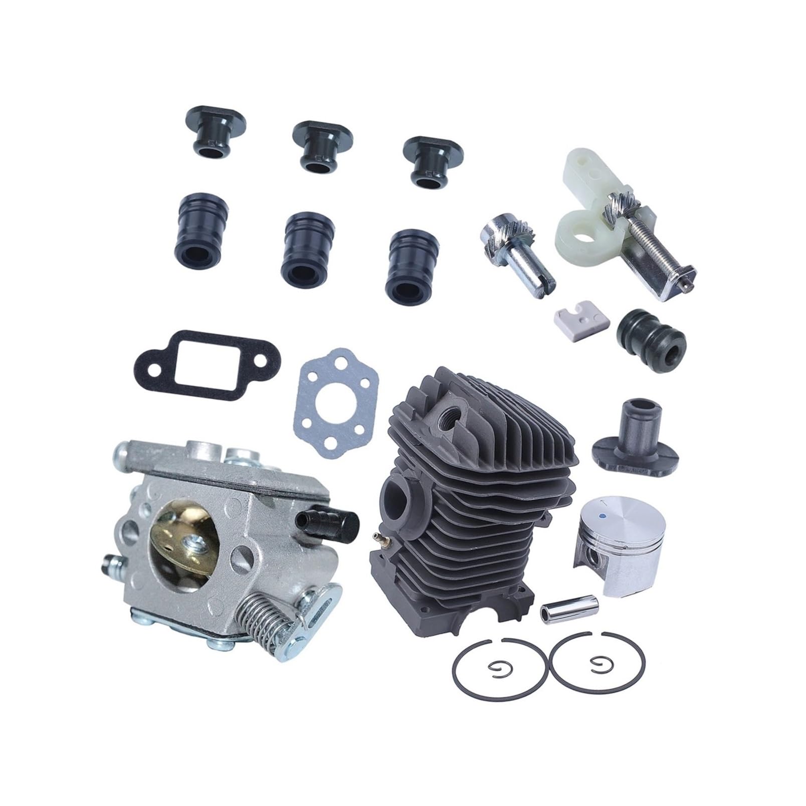 Kit cylindre-piston résout panne de démarrage tronçonneuse MS250 025 023