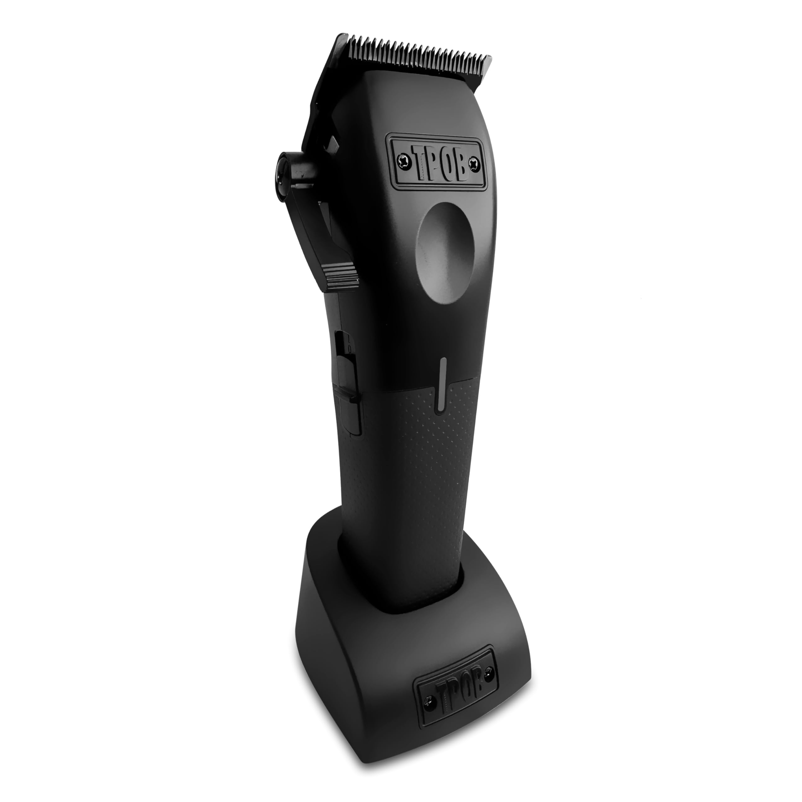 TPOB Play Barber Haarschneidemaschine für Herren, 7500 U/min, mit Gummigriffen, Schwarz