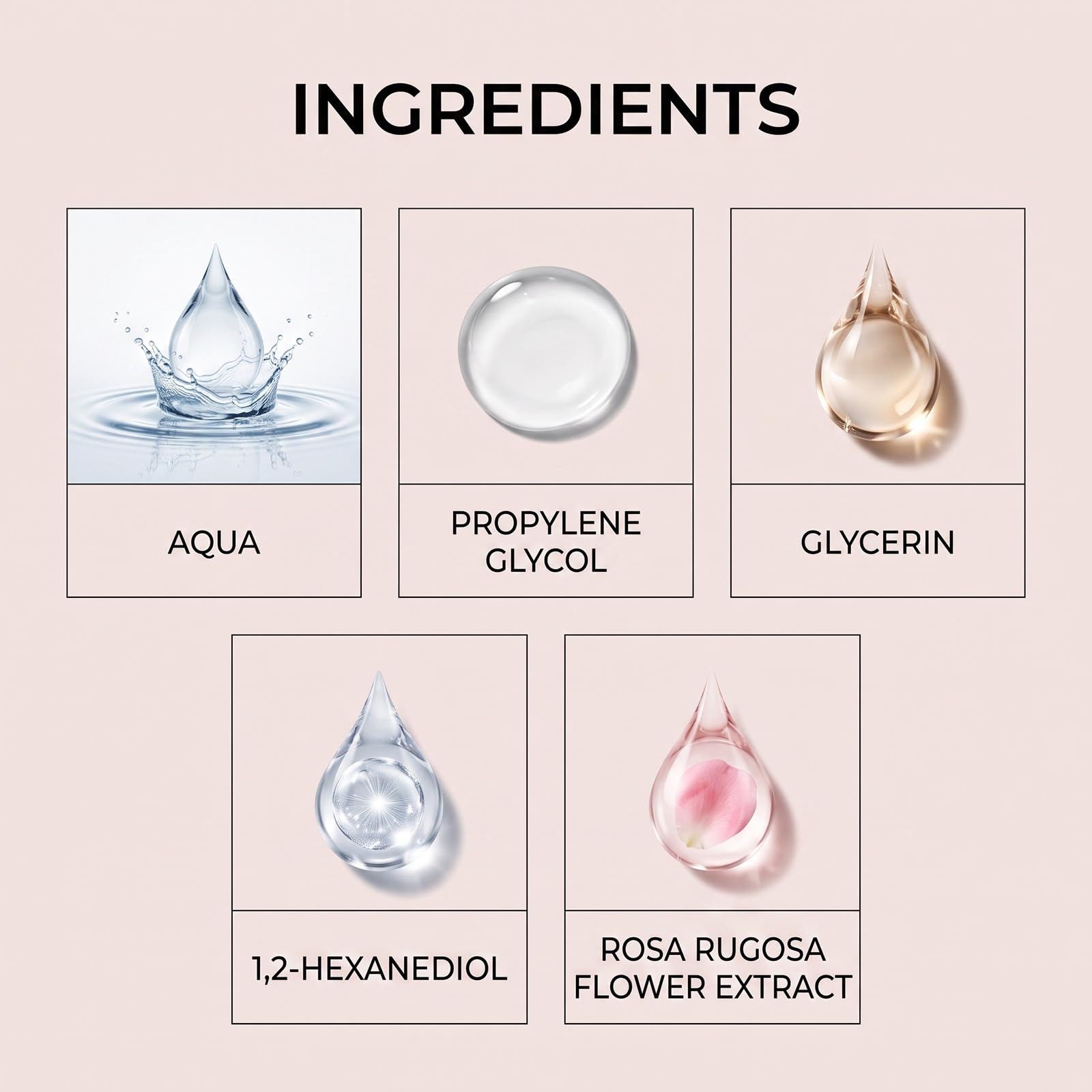 Rose - Eau de Toilette pour femme Eau de toilette Rose 50ml
