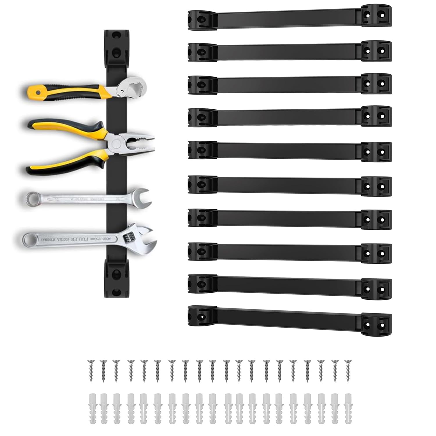 24" Magnetic Tool Holder, 5 Pack PVC-Coated Heavy Duty for Garage — Amazon image 13