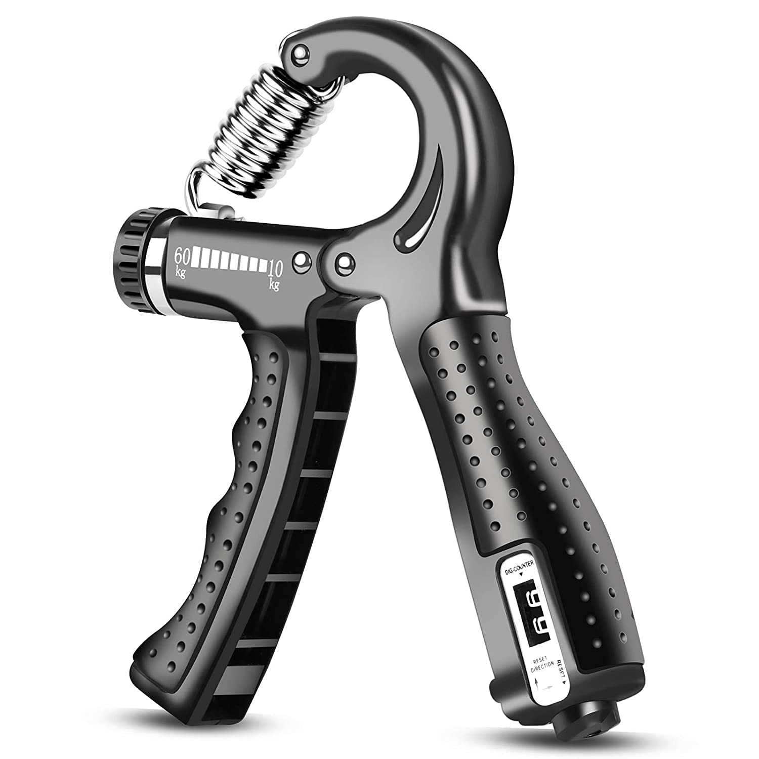 Egoodz Adjustable Pruning Shear Hand Gripper Strengthener Gymnastics Counter Body Forearm Wrist Finger Fitness Exercise,Home Gym Workout Men & Women 10 to 60 Kg (1 Pc- Color as Per Availability) (B09BDBZFF1) Amazon Price History, Amazon Price Tracker