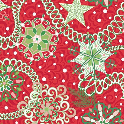 Material Maven Quilt Kit Christmas Star/Queen/Pre Cut Ready to Sew!