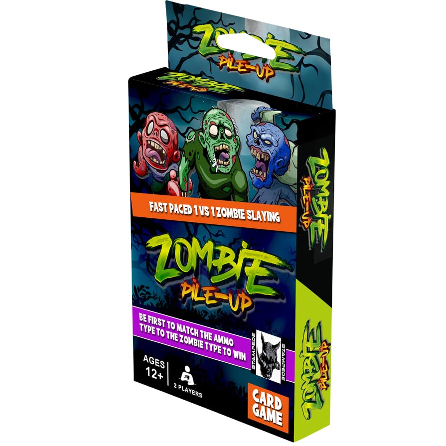 Zombie Pile-Up Card Game