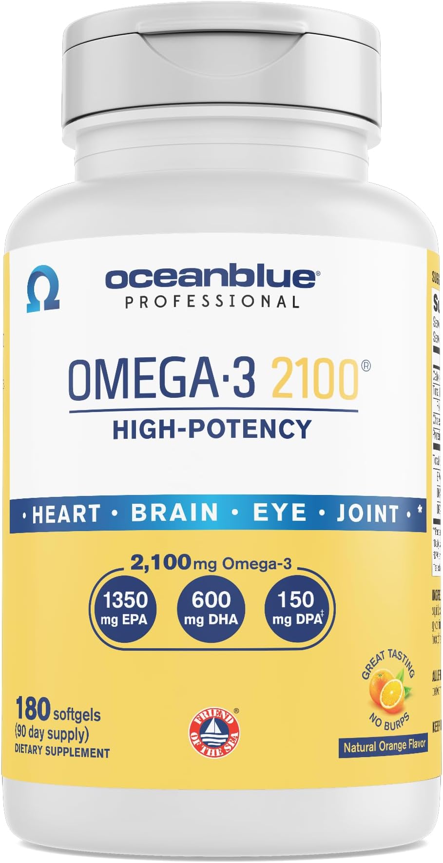 Oasis Tears Omega 3 Fish Oil 3000 DHA & EPA 90 Softgels