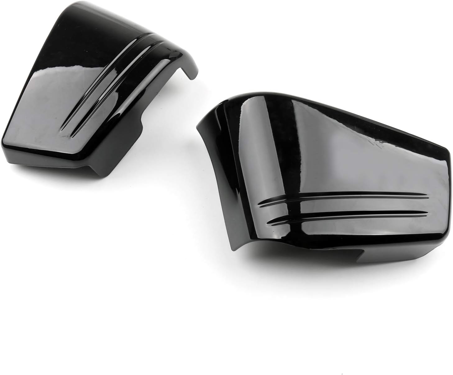 Areyourshop Motorcycle Battery Side Cover, Side Battery Cover Fairing Covers fits for Honda 2002-2004,2006-2008 VTX1800 VTX 1800 C/Custom Models