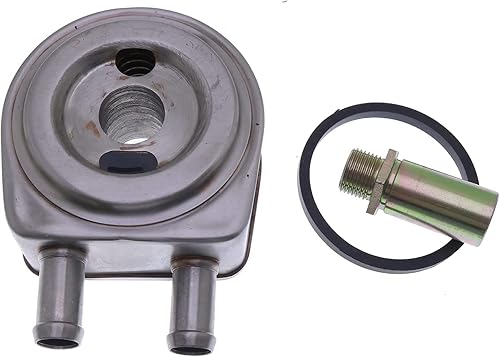 Miniatura 4 de IEQFUE Enfriador de aceite 245-1361 1730413 2389136 P2486A218 compatible con Caterpillar 242B2 247B 247B2 257B2 C1.5 C1.7 C2.2 3013C 3024C 3024T