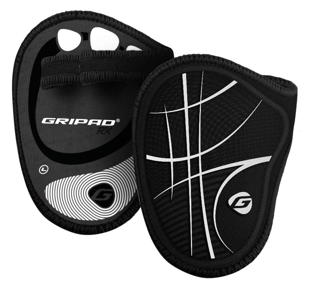 GripadRX LIFTING GRIPS | The Most Durable Grip Pads yet | The Alternative to Weight Lifting Gloves, Gym Workouts, WOD, Weightlifting | Neoprene Hand Grips | Flexible Rubber palm