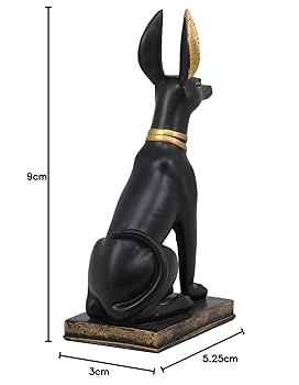 Amazon.co.jp: Ebros クラシカル 古代エジプトアヌビス 像 9