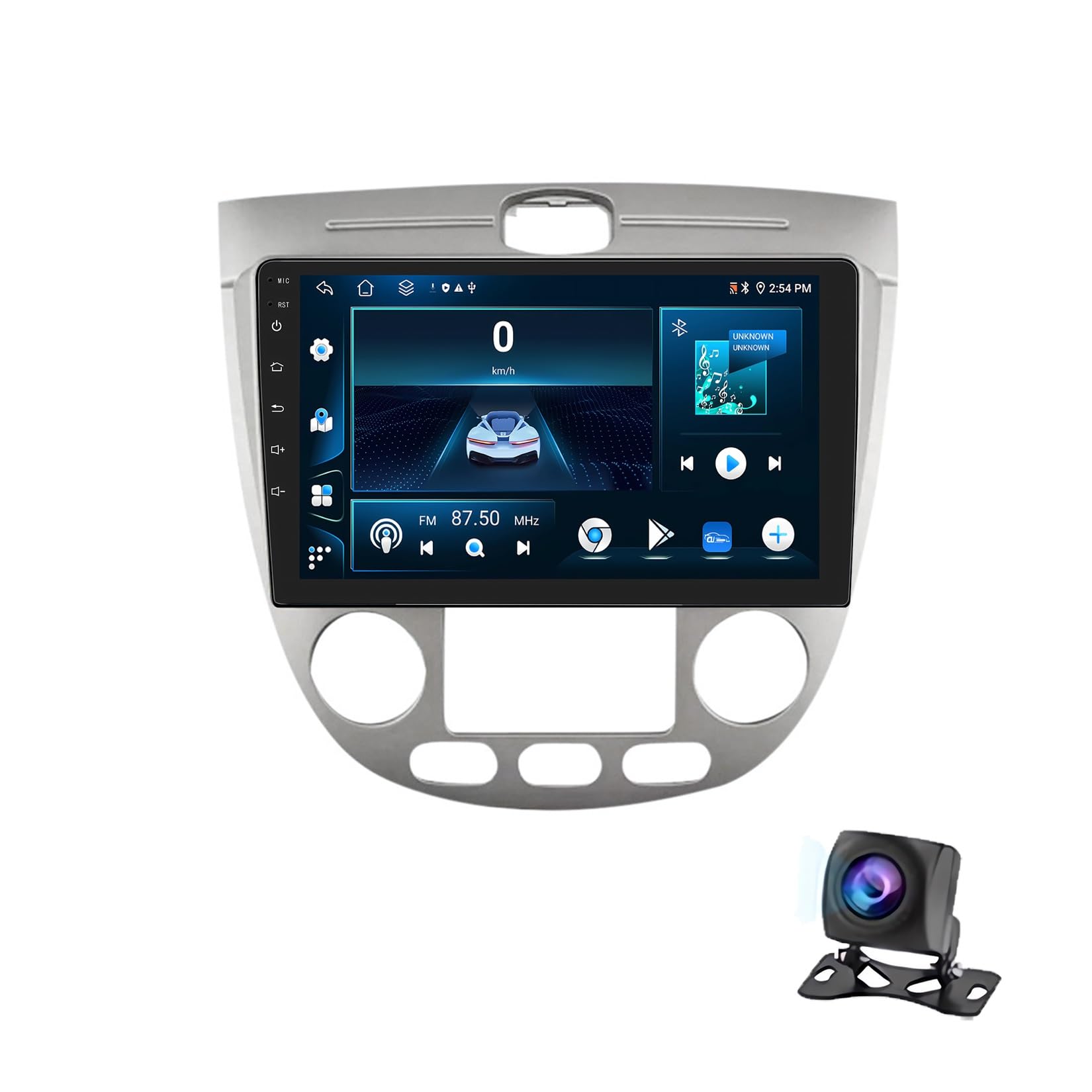 Autoradio Android 13 pour Chevrolet Lacetti : vos trajets en musique
