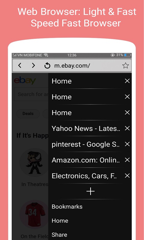 Lightspeed Browser AI Web Browser: Light - 4G Speed Fast Browser - App on Amazon Appstore