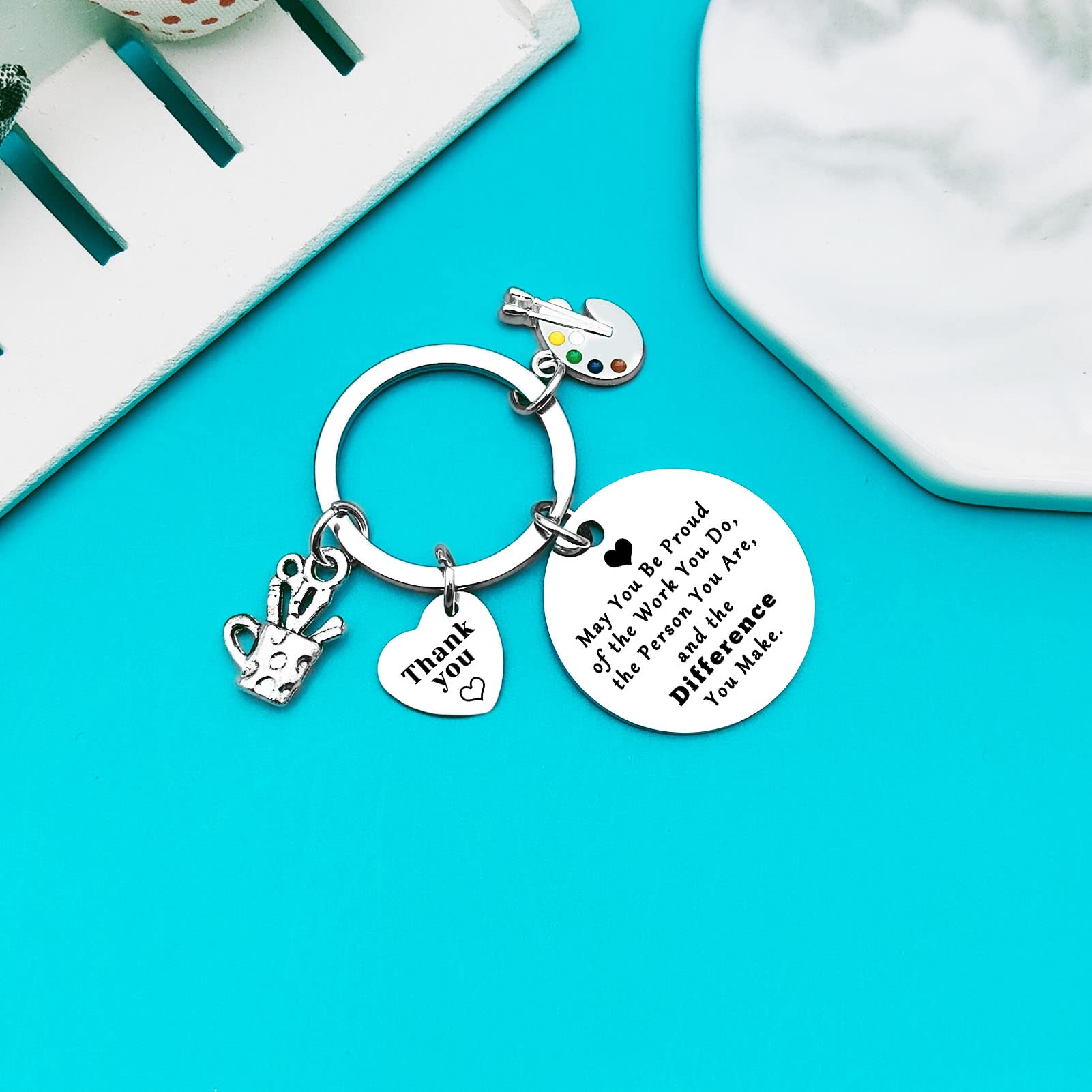 Xiahuyu Thank You Gifts for Art Teacher Painter Artist Appreciation Gifts Art School Graduation Gift Arts Student Gift Leaving Retirement Christmas Birthday Teachers Day Presents