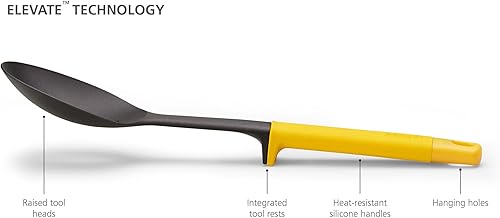 Miniatura 6 de Joseph Joseph Elevate Your Cooking - Juego de cuchillos y utensilios de cocina de 10 piezas con bandejas de almacenamiento en el cajón