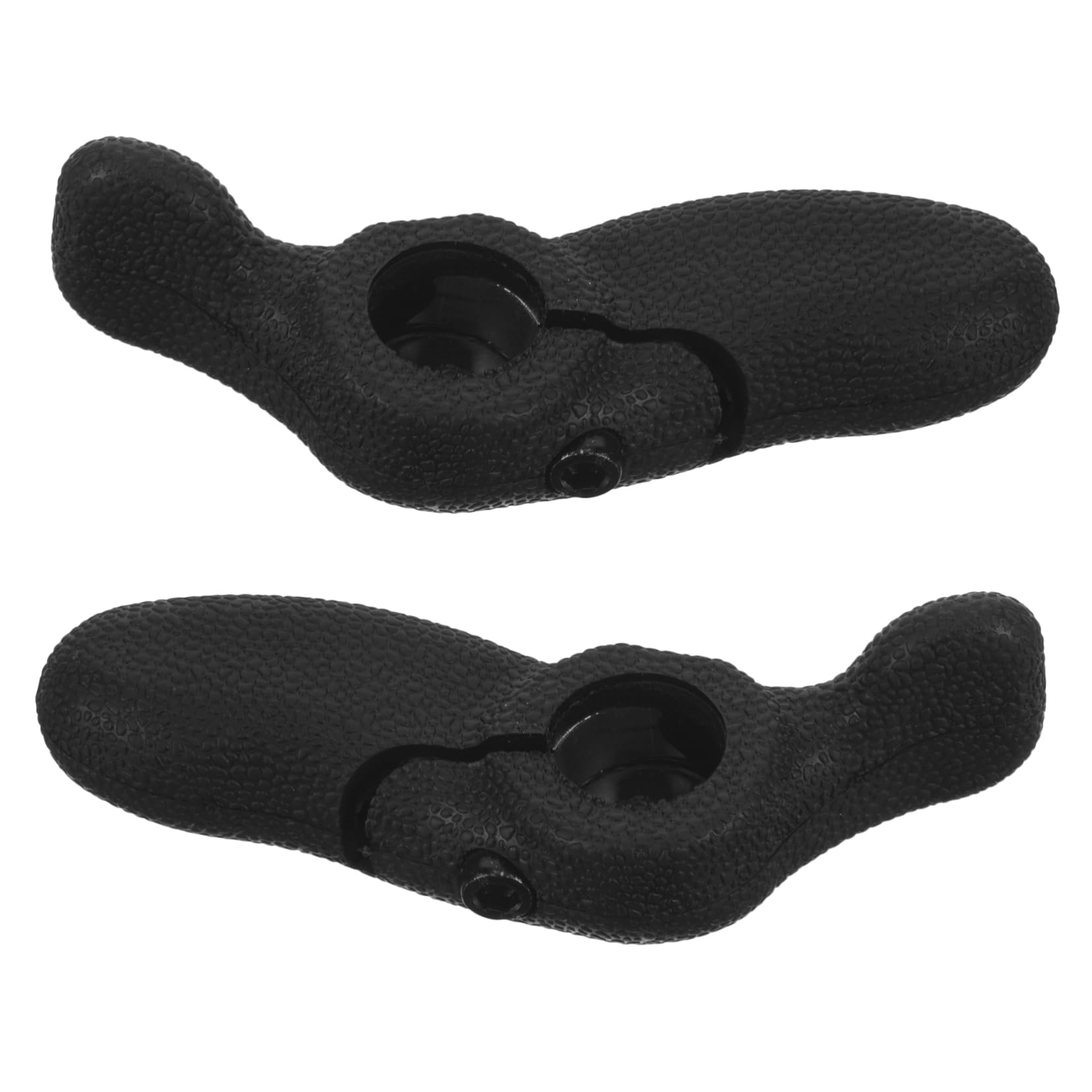 ibasenice Guidon De Vélo De Montagne Poignées Guidon pour VTT Poignée De Guidon De Vélo Guidons VTT Extrémité De La Poignée du Guidon De Vélo Fin du Guidon à Vélo Caoutchouc Noir