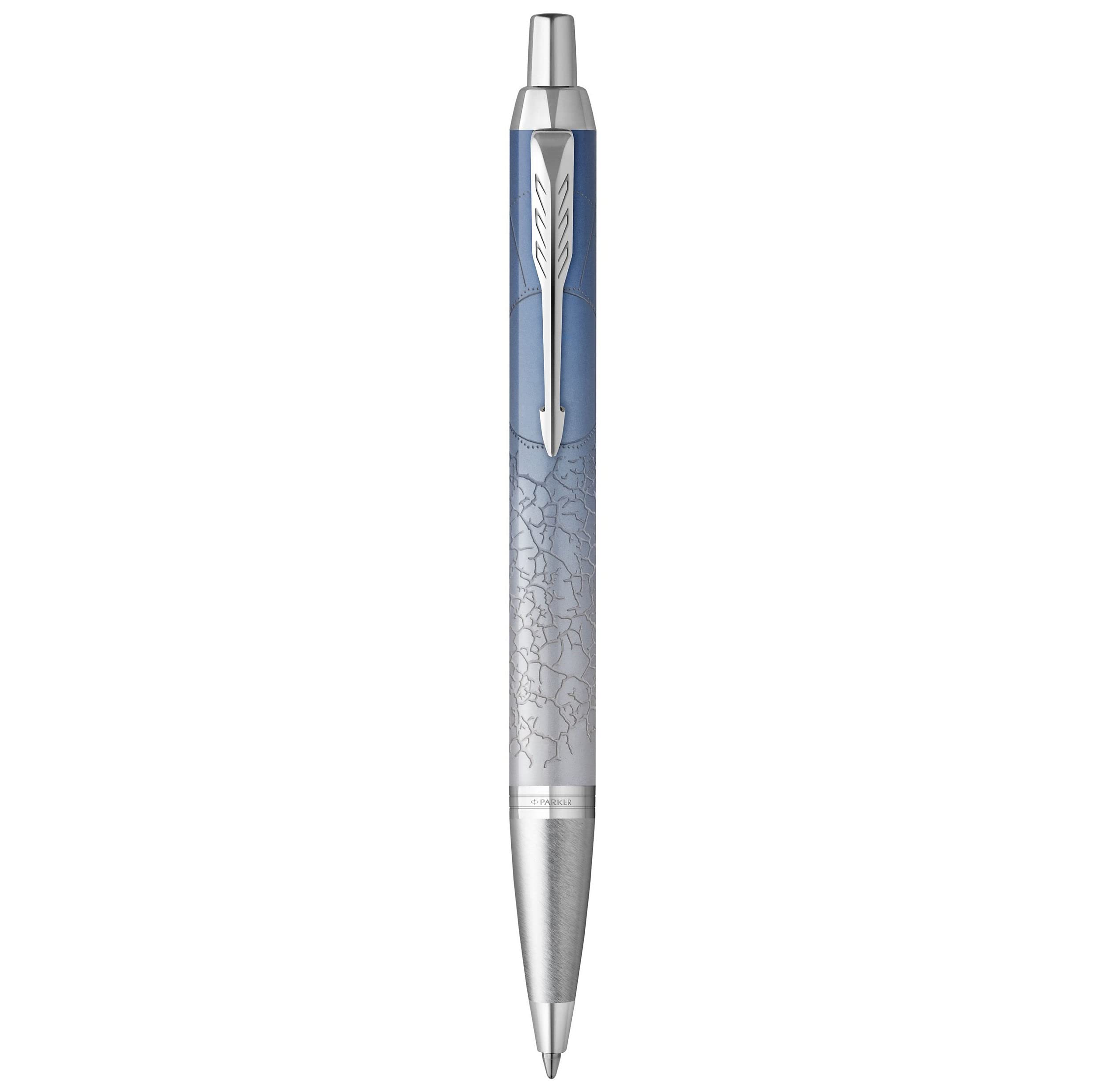 PARKER IM Premium Special Edition 2153005 Ballpoint Pen Polar (Silver) M Blue