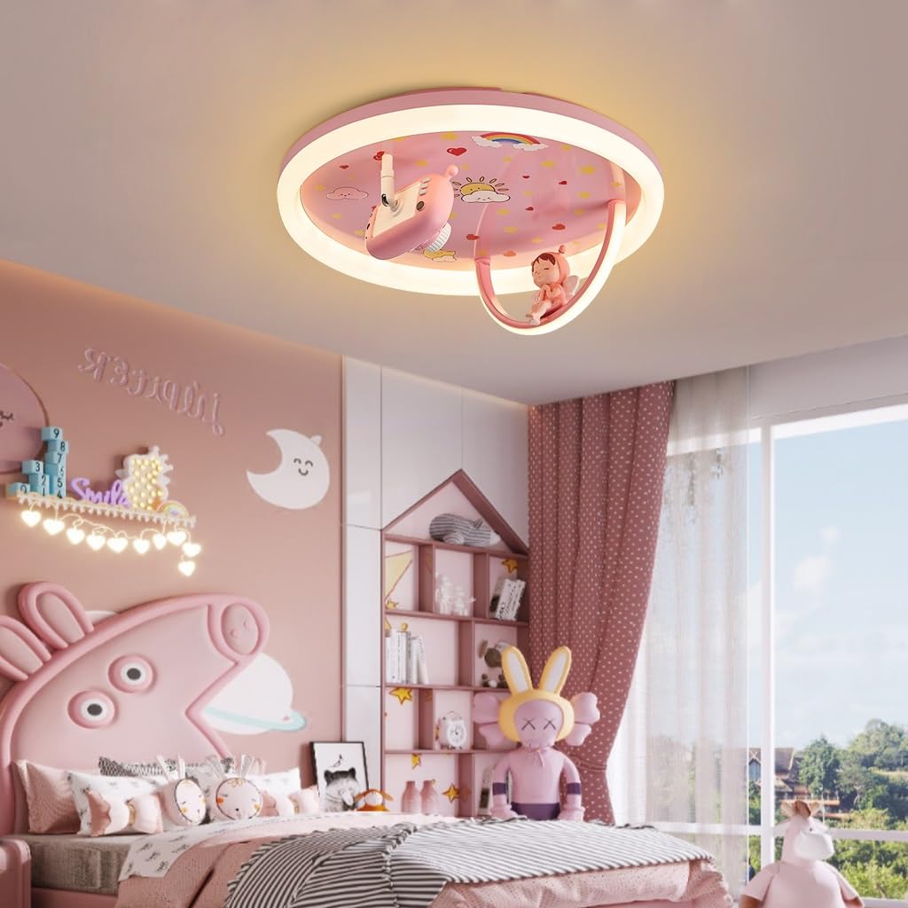 Ronde LED plafondlamp Shogun met glinsterlook
