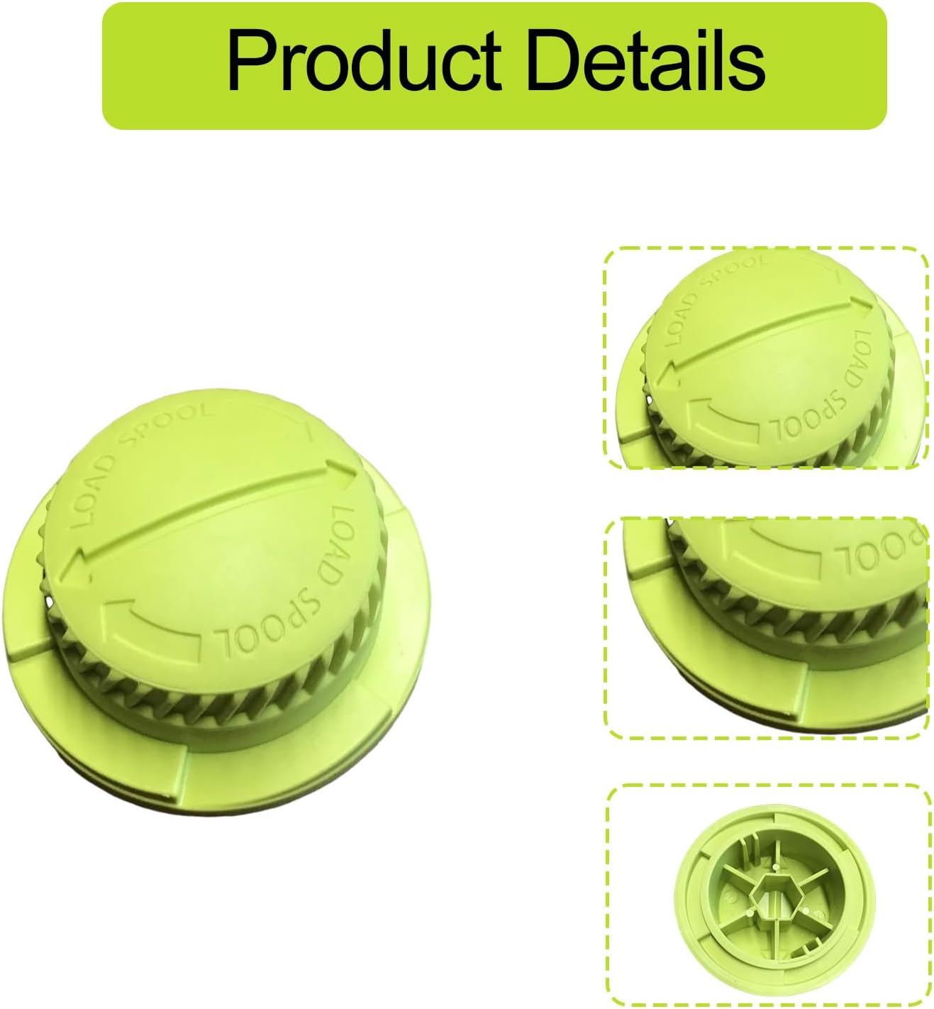 Chuancheng AC05ABK & 530455002 Replacement Bump Knob for Ryobi RY40250, RY40230, P2090, RY41135, RY253SS, RY252CS, RYSST44 & AC04156, 2 Pack