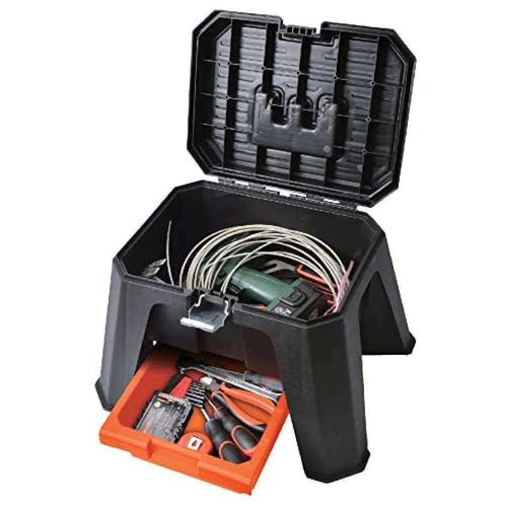 Boxer® Servante D'atelier Complète avec Outils - Servante Outils avec poignée en PP et Serrure en Acier Robuste