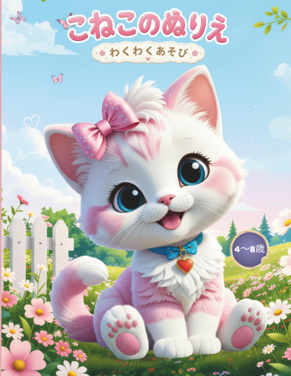 こねこのぬりえ