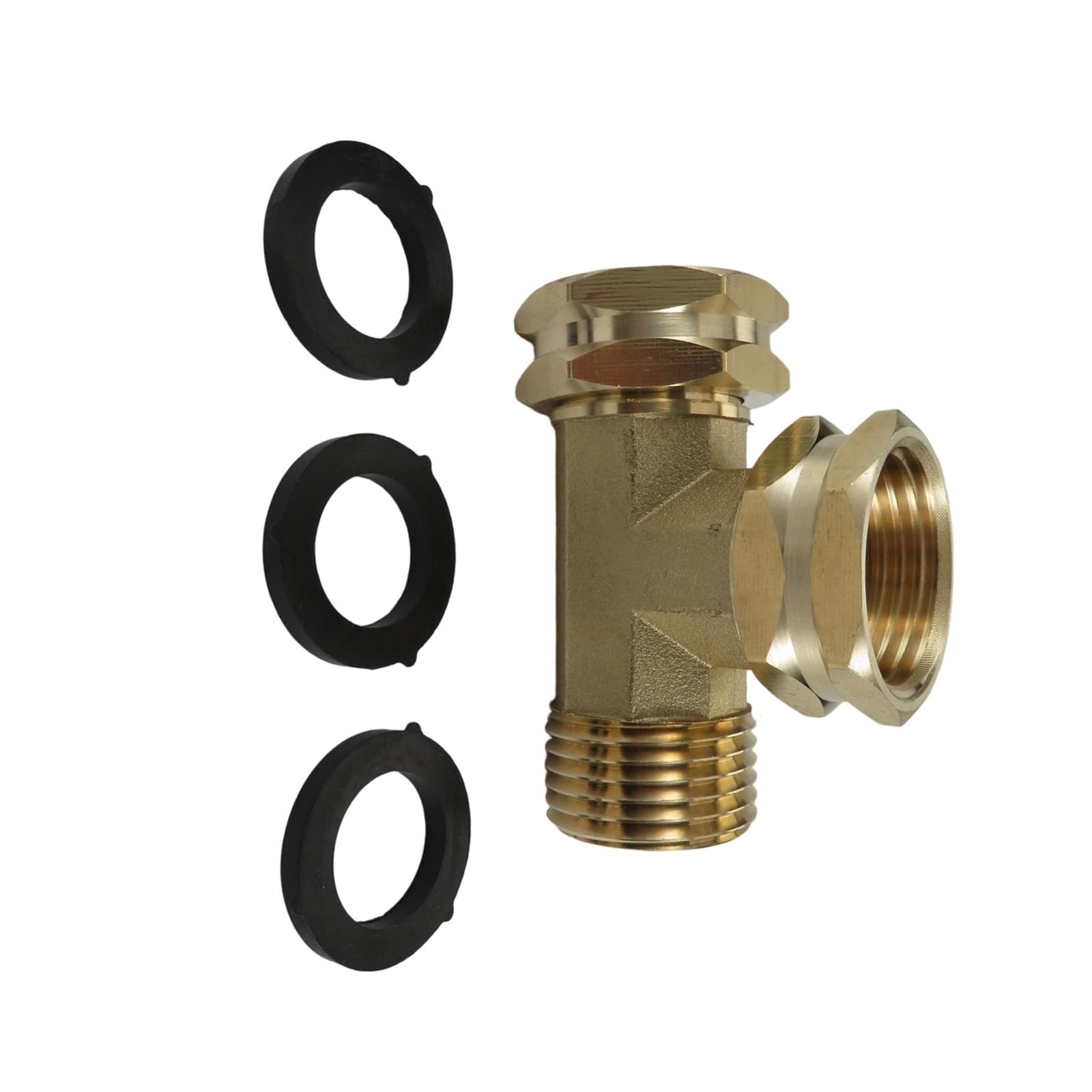 Hzbb B 1 3 / 4Inch Rass T-Joint Garden Hose Connector, Pipe Fitting For High-Pressure Irrigation, Rass Swivels Pipe Fitting Tees