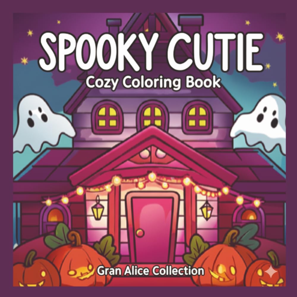 SPOOKY CUTIE: COZY COLORING BOOK