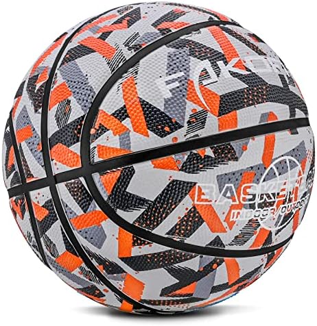 Kids Basketball Size 3(22"),Youth Basketballs size 5(27.5")for Play Games Indoor Backyard Outdoor Park Beach & Pool, Beginner Training Basketball