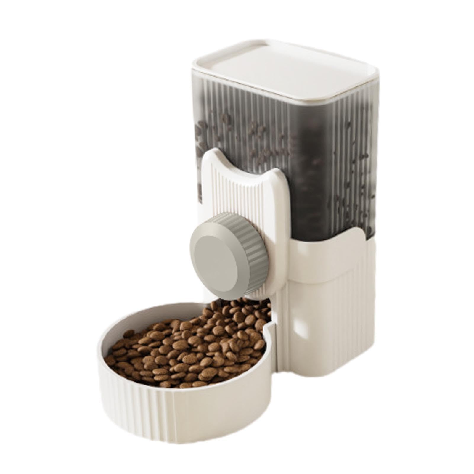 Duroecsain Automatic Hanging Food Dispenser, 1000ml Water Dispenser for Small Animals, Automatic Feeder for Puppy Cage, , Guinea Pig, Ferret, Hedgehog, Cat, Chinchilla