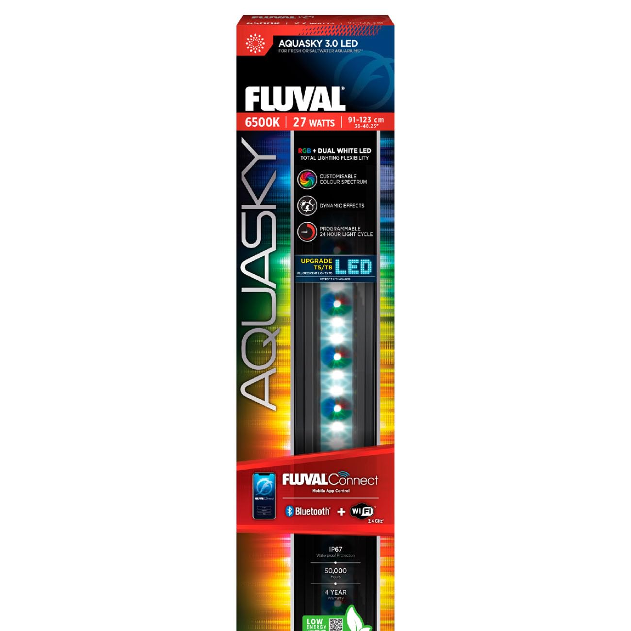 Fluval AquaSky LED 3.0 27 W, 91,4-122,8 cm