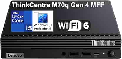 Amazon.com: Lenovo ThinkCentre M70q Gen 4 MFF Tiny 1L Mini