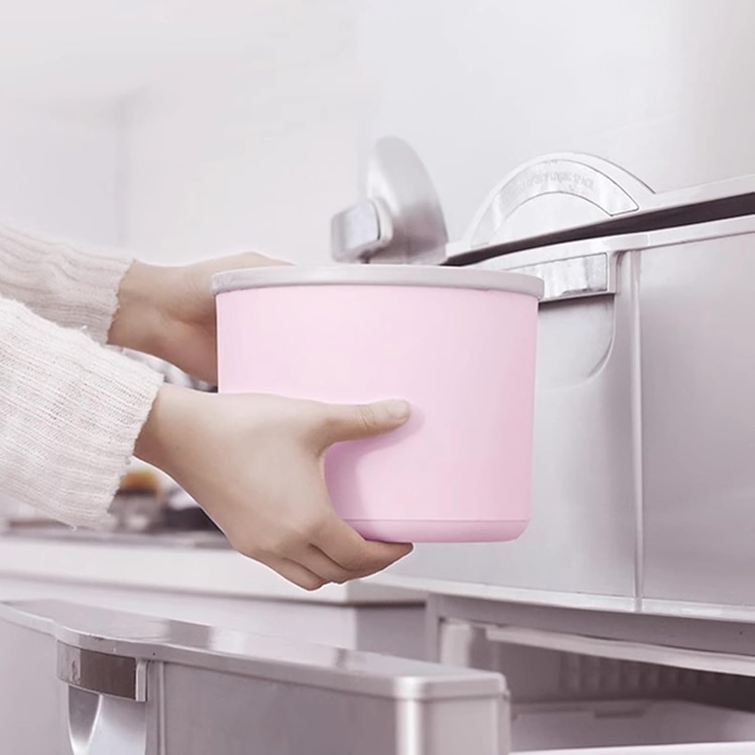 Ice Cream Maker Machine Household Ice Cream Machine Small Mini Children's Homemade Yogurt Ice Cream Machine Ice Cream Yogurt Machine