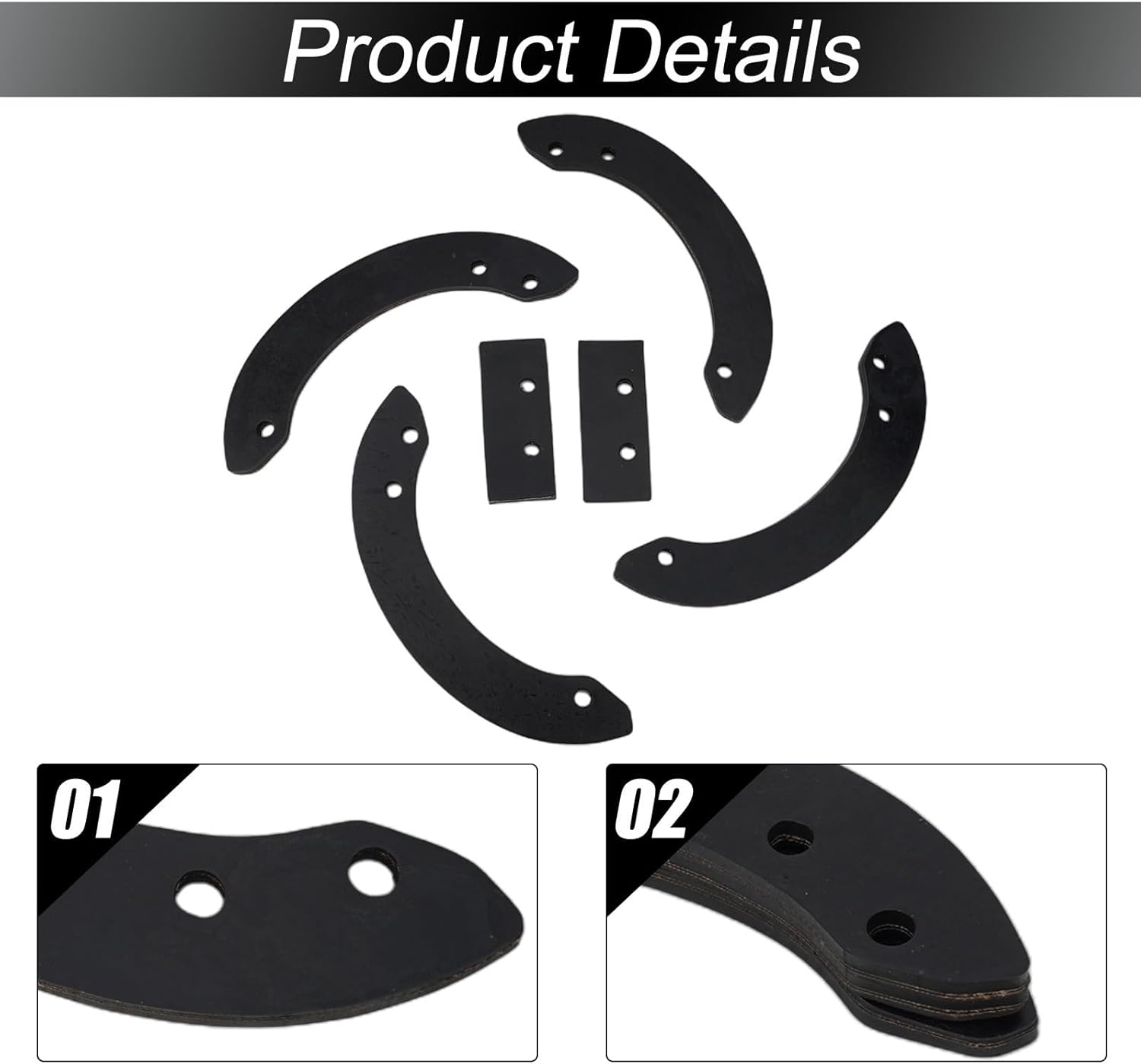 Snow Blower Paddle Cover 06720-V10-030 Compatible For Honda HS520 A/AA/AS/ASA/HS520K1 ASA and HS720 AA/AMA/ASA Snow Throwers, Heavy-Duty Rubber Replacement Part for 6720-V-10-030