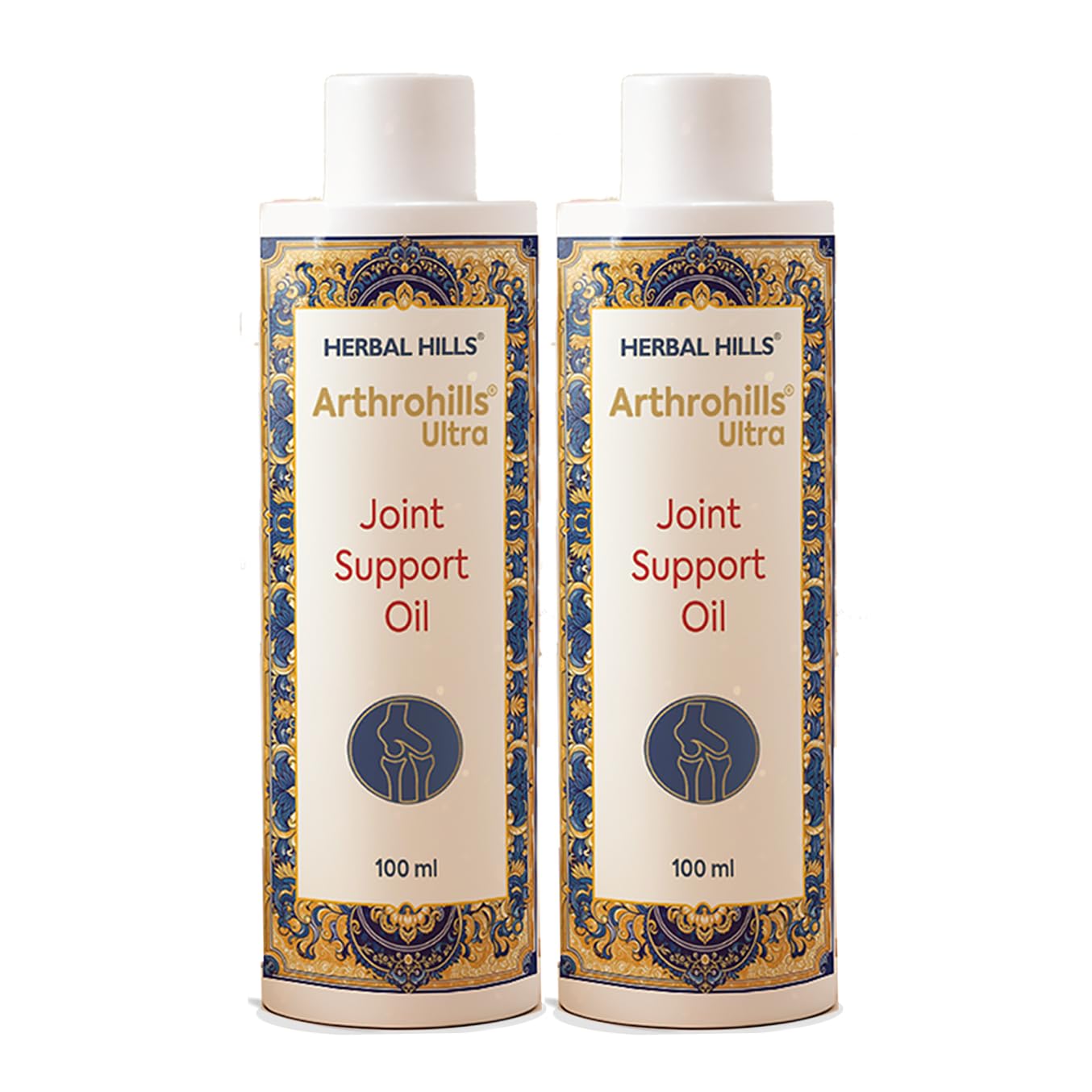 Arthrohills Ultra Joint Oil for Knee, Back, Shoulder & Muscle Stiffness, Fast-Absorbing, Non-Greasy Formula - 100ml (Pack of 2)-image-45