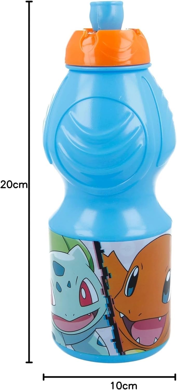 Borraccia Pokémon 580 Ml Con Cannuccia - Per Bambini, Design Anti-Rovesciamento - Foto 12