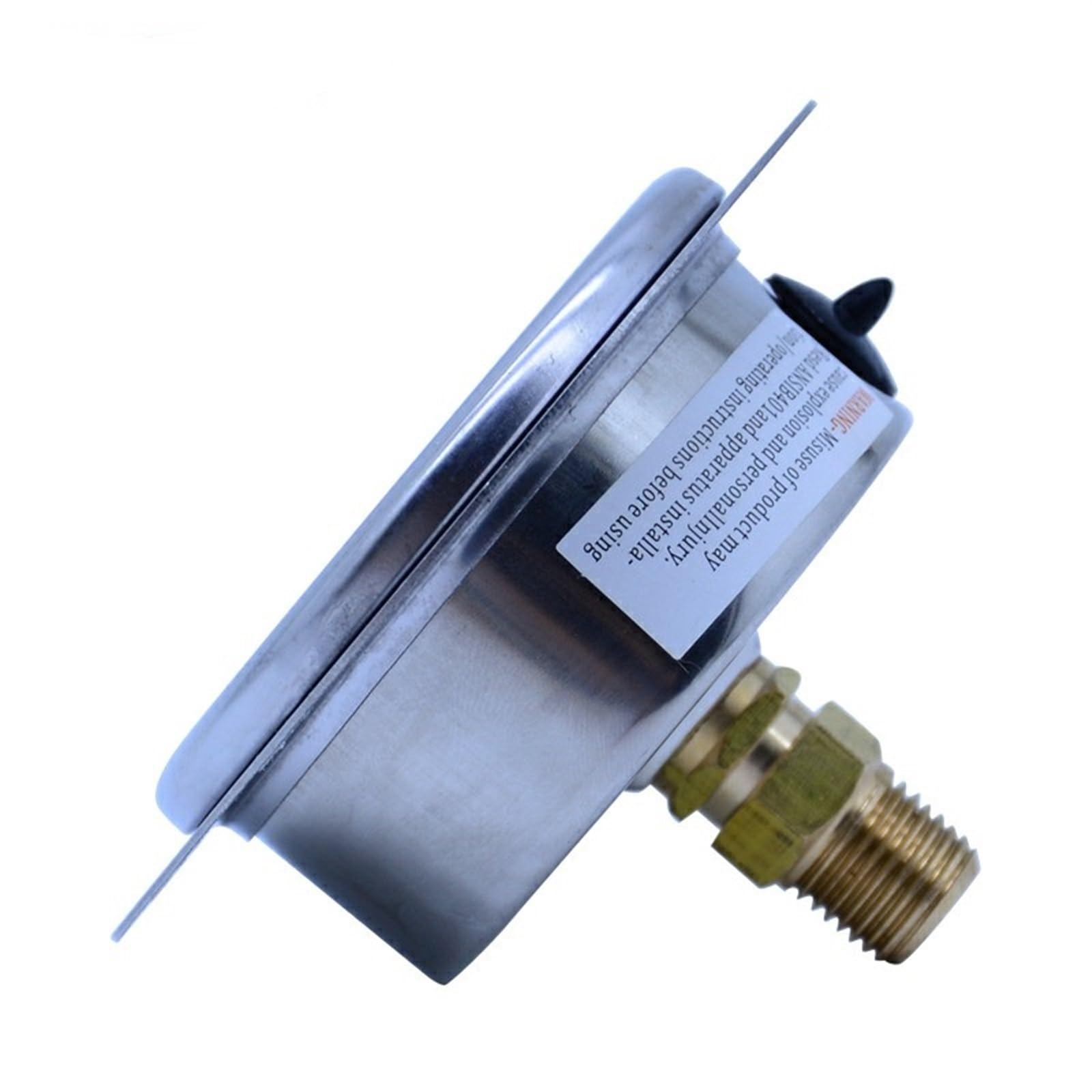 Manómetro, manómetro, medidor de compresor de Aire y Combustible, manómetro de Metal axial Radial de 16 Bar, probador de presión hidráulico G1/4 (tamaño: 0-0,7 Mpa) (tamaño: 0 6 Mpa)