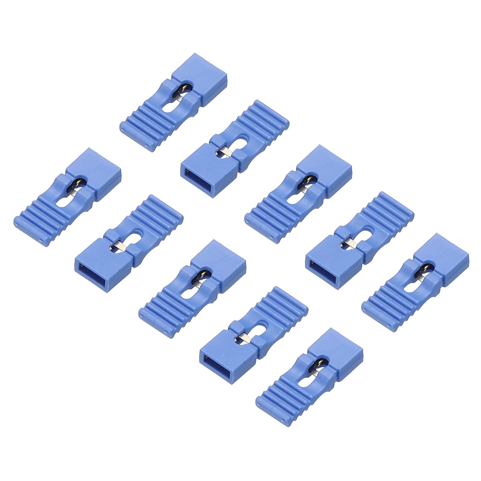 Sourcing Map 10Pcs 2.54mm Pas 40-Broche 40mm Long Double Rangée Droit