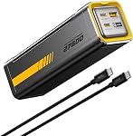 AOHI 240W Banque d'électricité pour ordinateur portable 27600mAh Chargeur rapide portable (99.3wh) Le futur vaisseau 140W PD 3.1 Grand Camping Batterie Pack pour MacBook Pro/Air, iPad Pro, iPhone 17 Pro Max,Galaxie, Deck de l'équipe, Gris