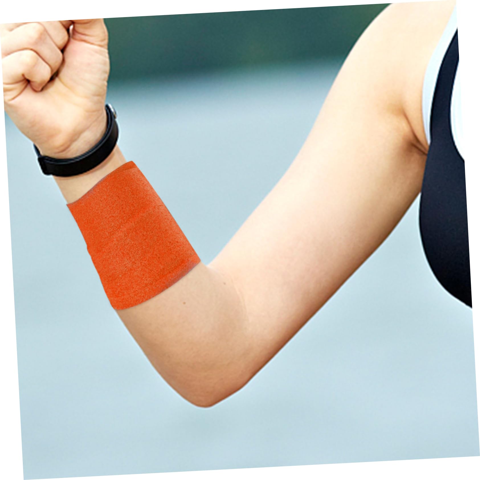 BRIGHTFUFU 4 Rolls Sports Wrap Bandages Elastic Bandage Tape for Ankle Wrist and Knee Flexible Cuttable Breathable Skin Protective Outdoor Athletic Wrap