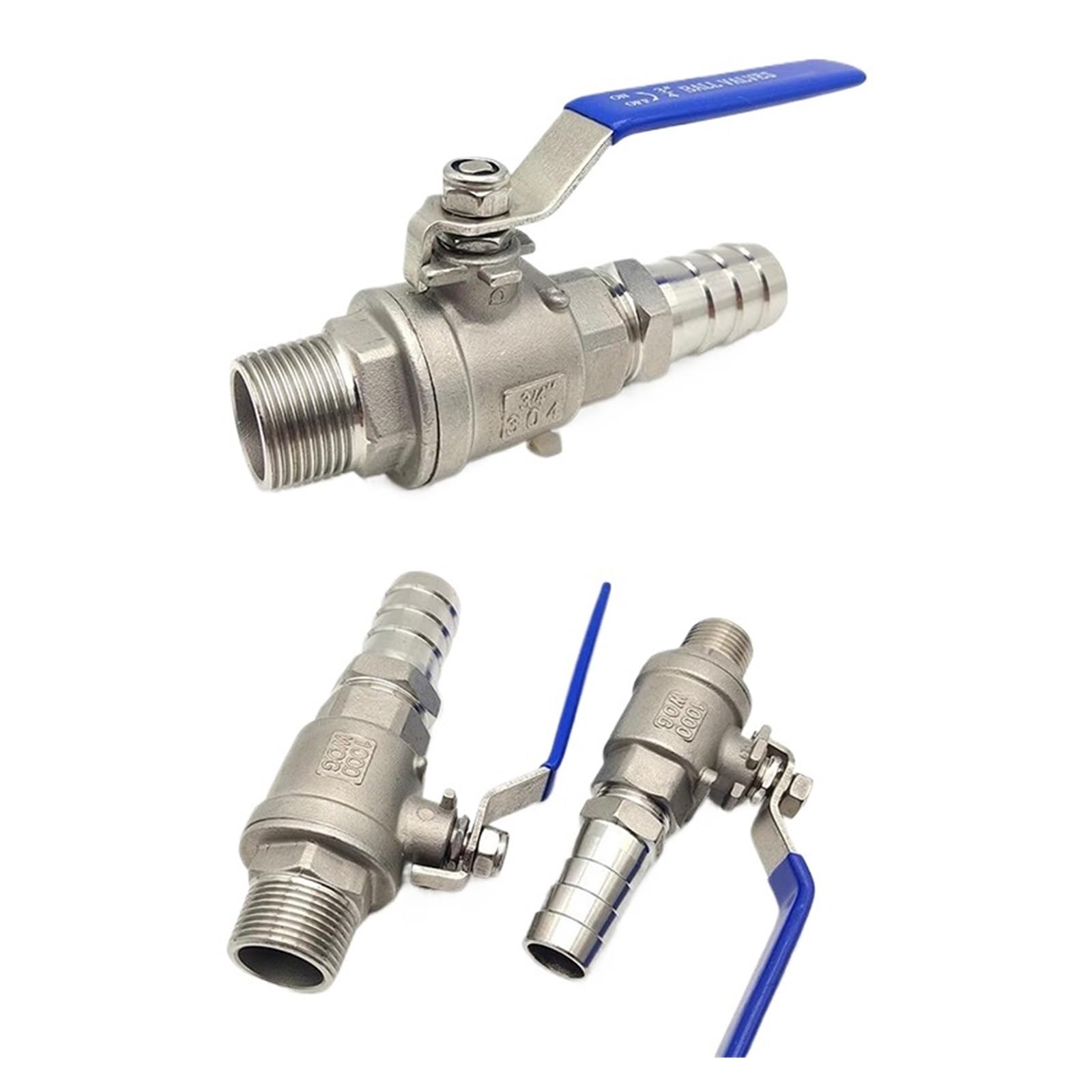 Vanne de vidange BSP en inox 304 pour sécuriser l'arrosage du jardin et le raccordement de vos tuyaux